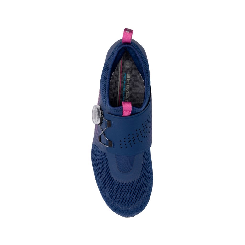 Zapatillas para ciclismo SHIMANO Modelo SH-IC500 para dama Color morado - Raudor ¡Rompe tu propio récord!
